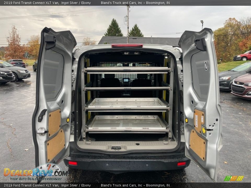 2019 Ford Transit Connect XLT Van Ingot Silver / Ebony Photo #14