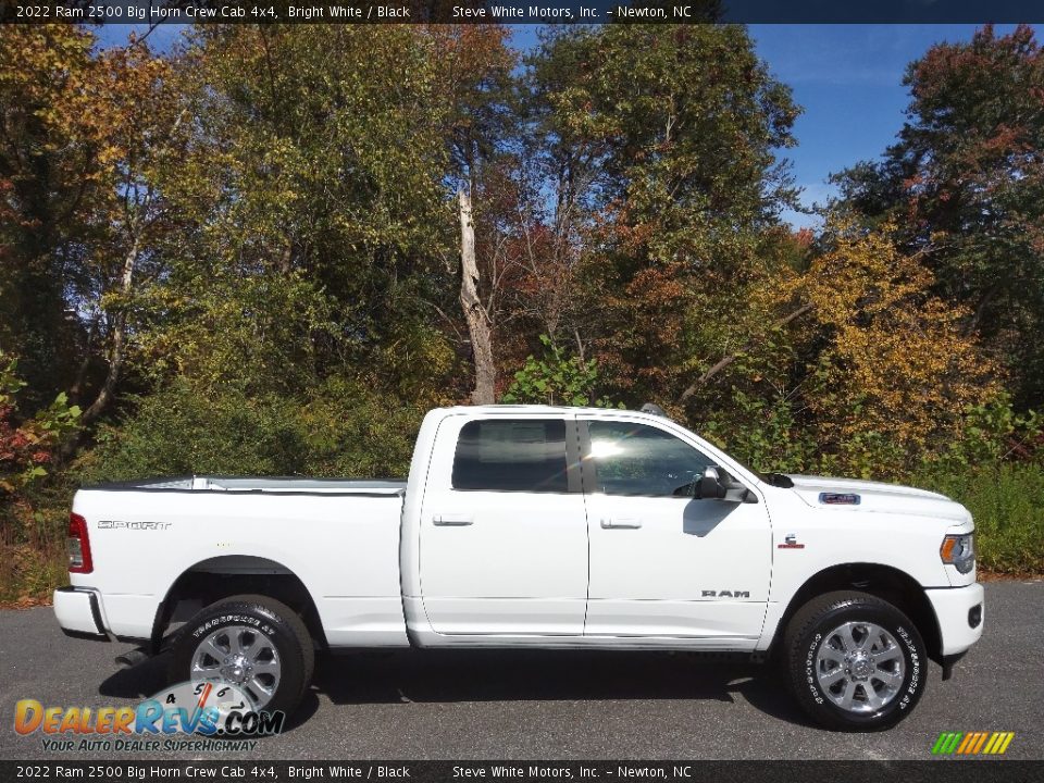 2022 Ram 2500 Big Horn Crew Cab 4x4 Bright White / Black Photo #5