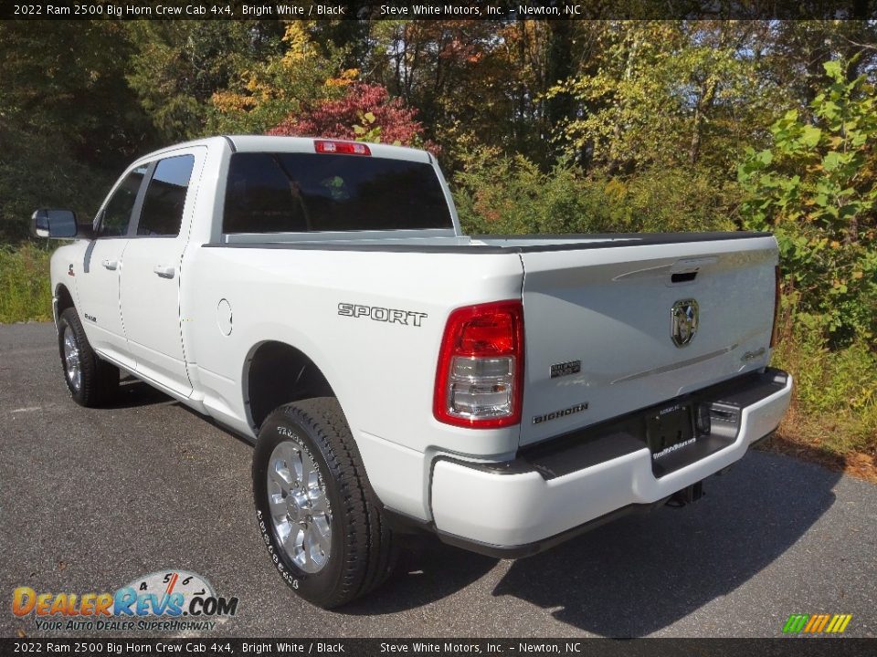 2022 Ram 2500 Big Horn Crew Cab 4x4 Bright White / Black Photo #9