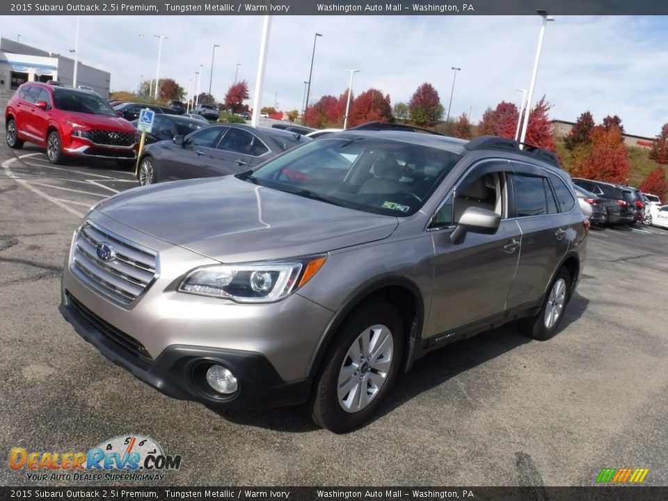 Front 3/4 View of 2015 Subaru Outback 2.5i Premium Photo #6