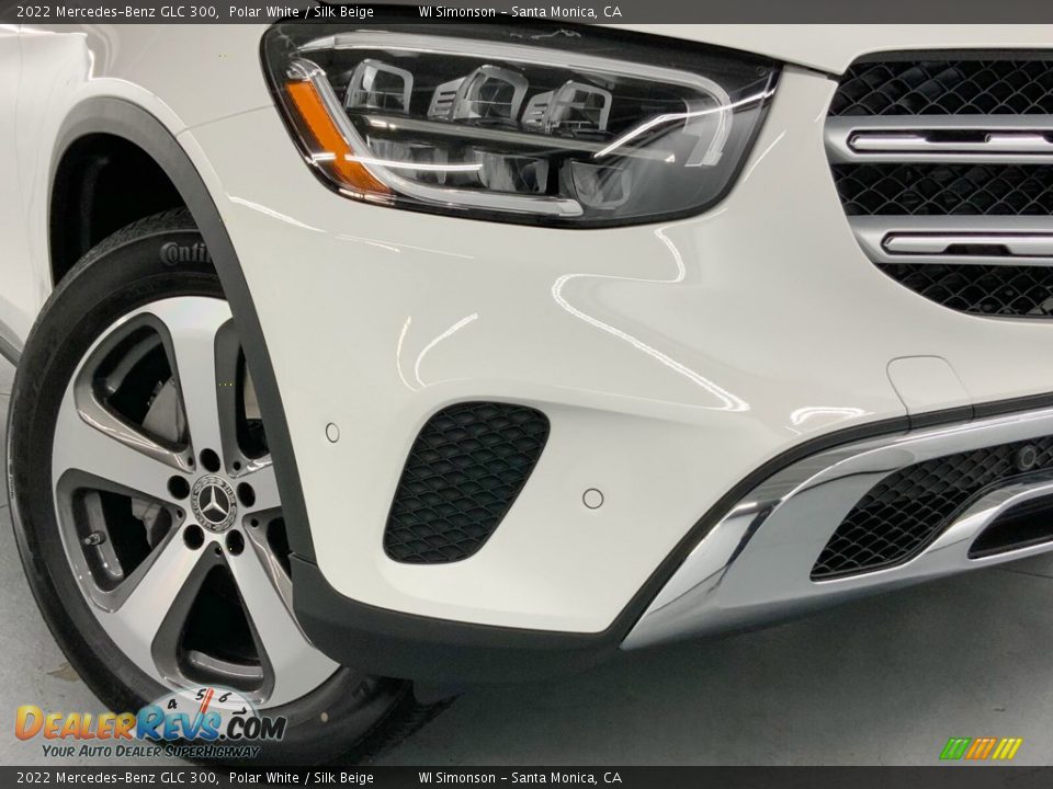 2022 Mercedes-Benz GLC 300 Polar White / Silk Beige Photo #3