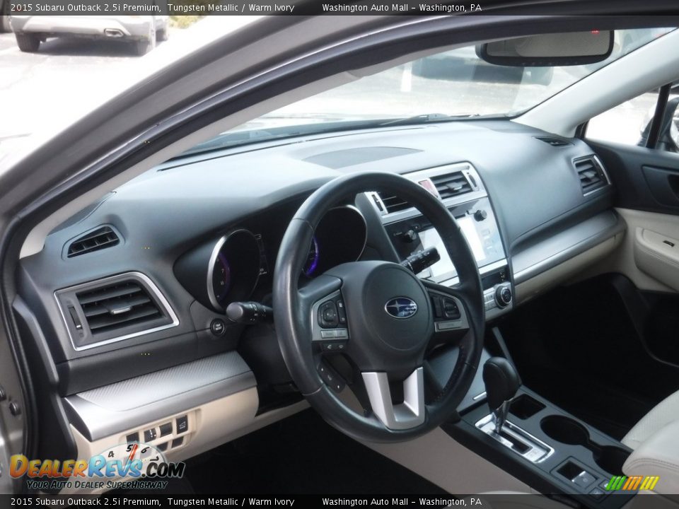 Dashboard of 2015 Subaru Outback 2.5i Premium Photo #14