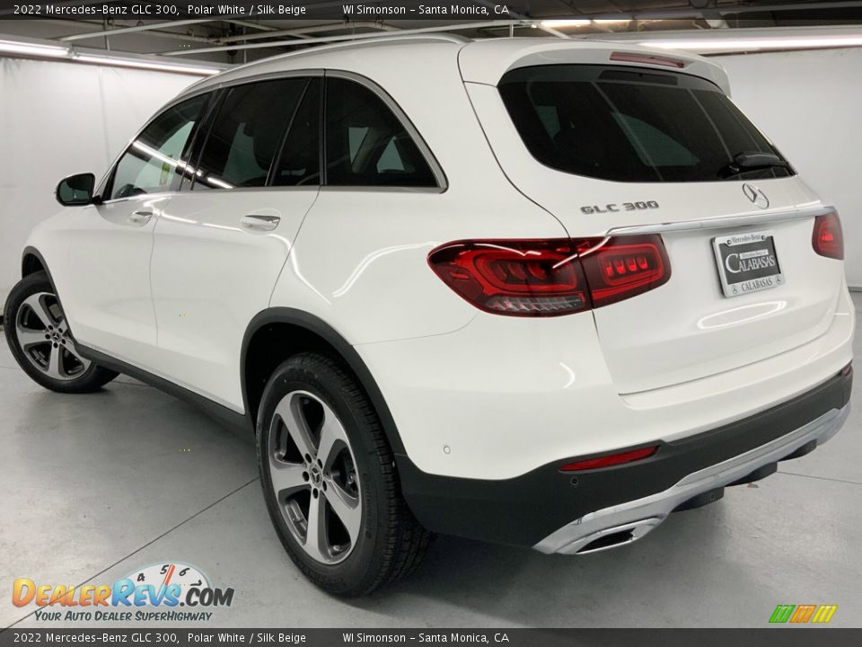 2022 Mercedes-Benz GLC 300 Polar White / Silk Beige Photo #6