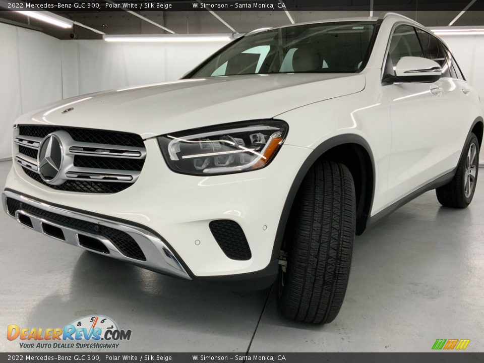 2022 Mercedes-Benz GLC 300 Polar White / Silk Beige Photo #7