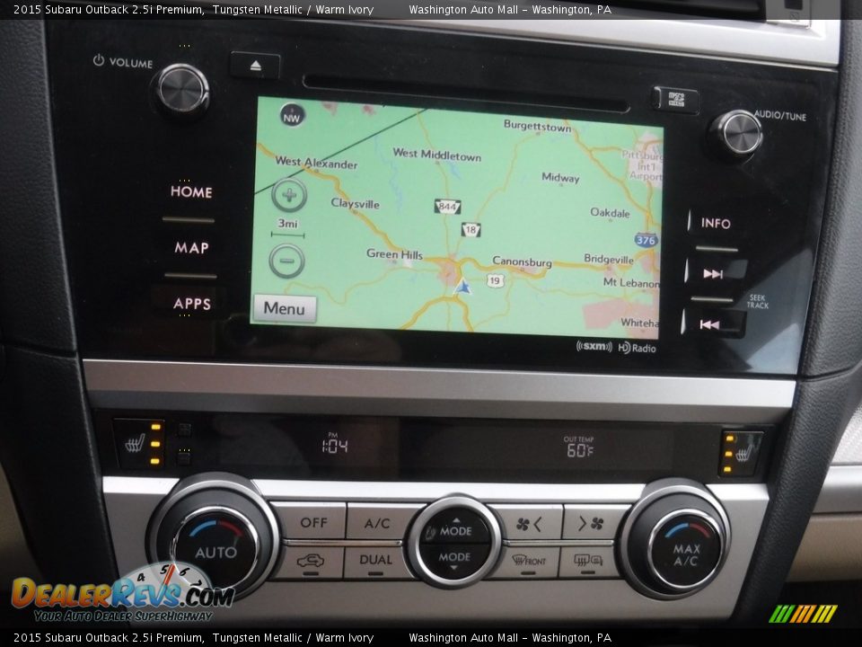 Navigation of 2015 Subaru Outback 2.5i Premium Photo #21