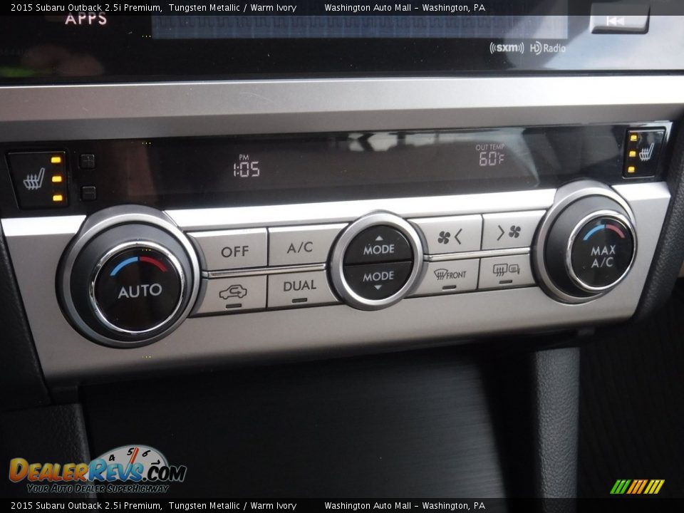 Controls of 2015 Subaru Outback 2.5i Premium Photo #24