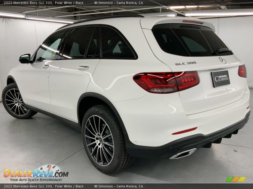 2022 Mercedes-Benz GLC 300 Polar White / Black Photo #6