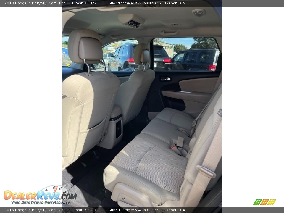 2018 Dodge Journey SE Contusion Blue Pearl / Black Photo #8