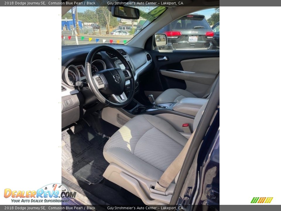 2018 Dodge Journey SE Contusion Blue Pearl / Black Photo #10