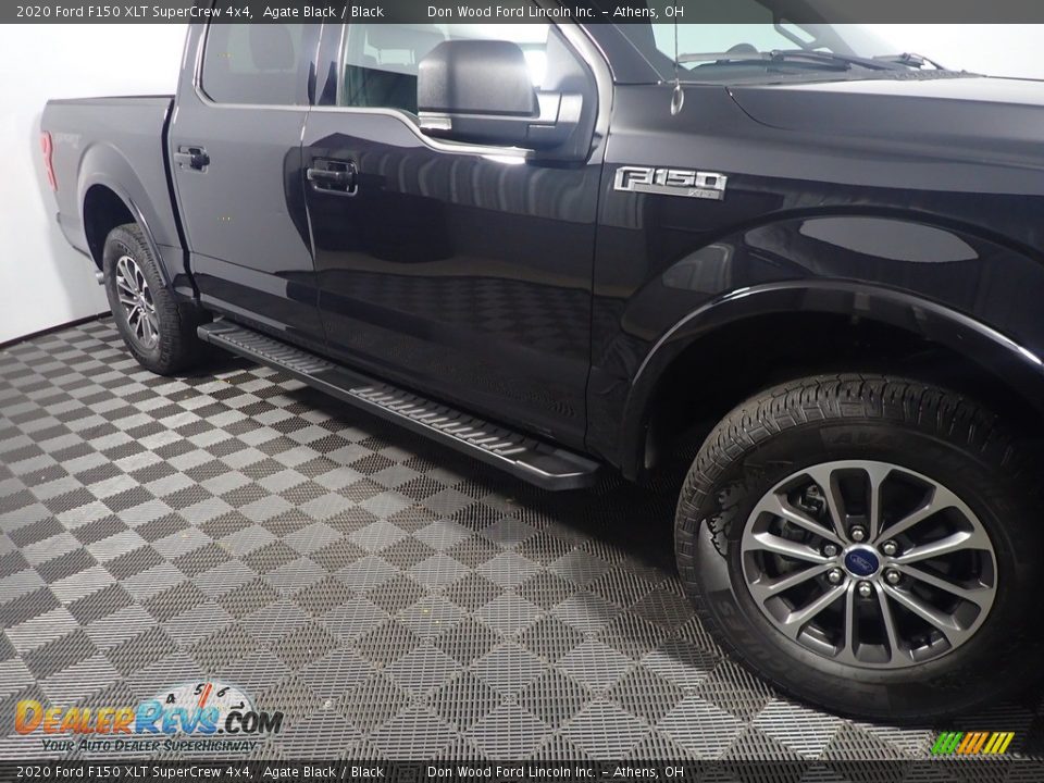 2020 Ford F150 XLT SuperCrew 4x4 Agate Black / Black Photo #4