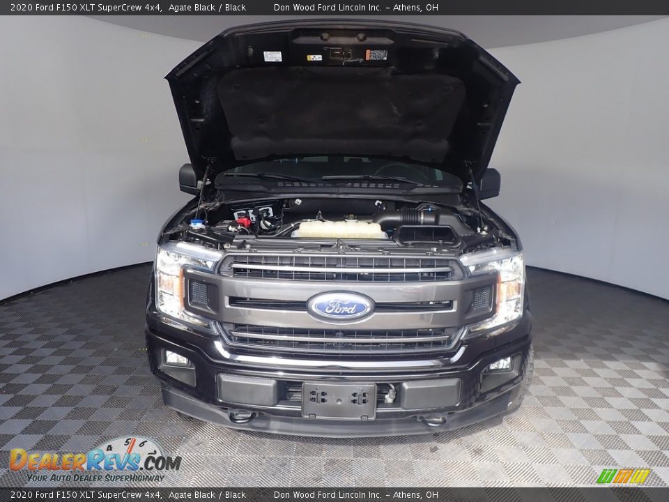 2020 Ford F150 XLT SuperCrew 4x4 Agate Black / Black Photo #6