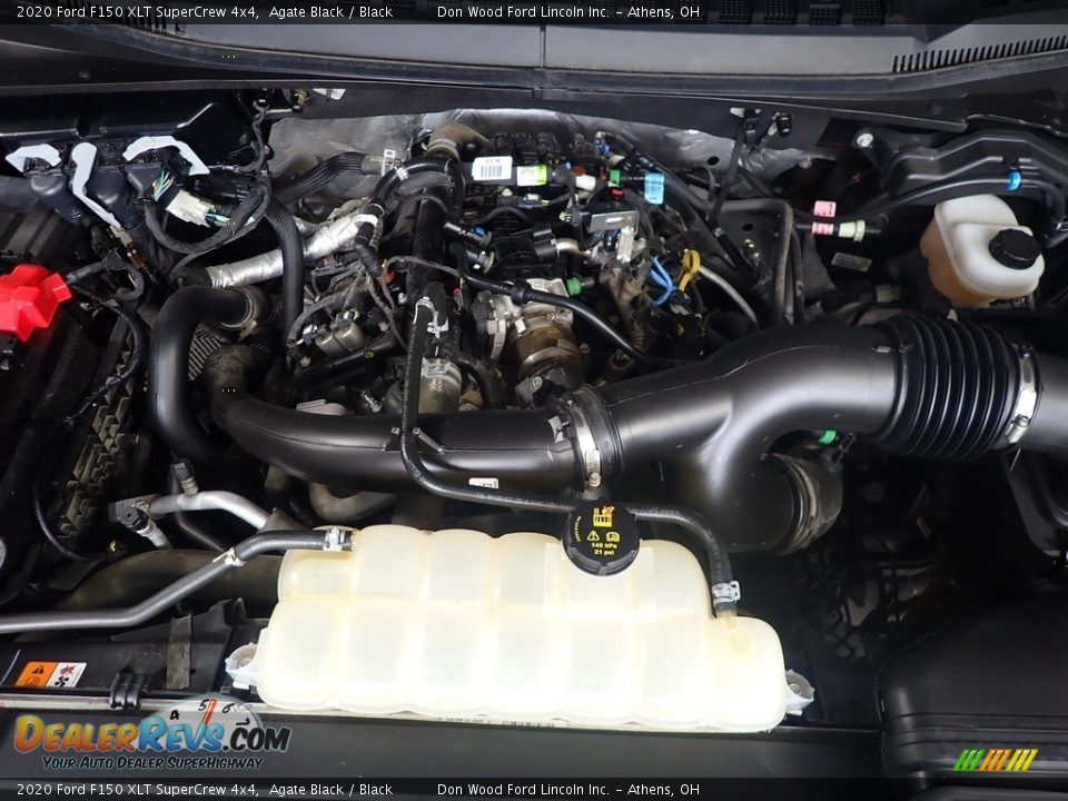 2020 Ford F150 XLT SuperCrew 4x4 Agate Black / Black Photo #7