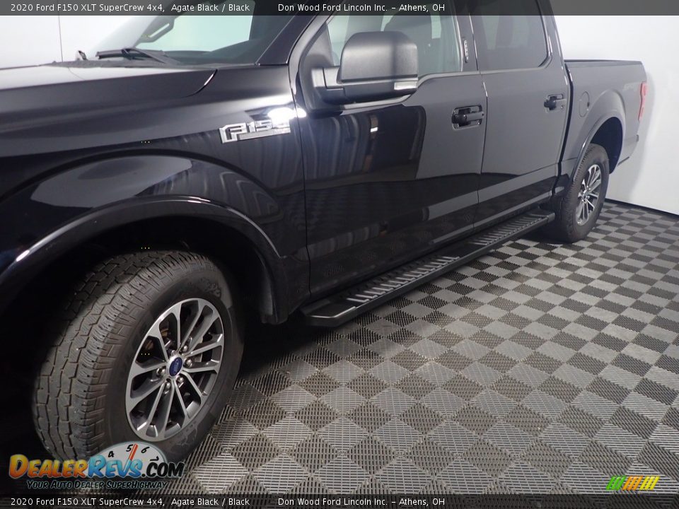 2020 Ford F150 XLT SuperCrew 4x4 Agate Black / Black Photo #10