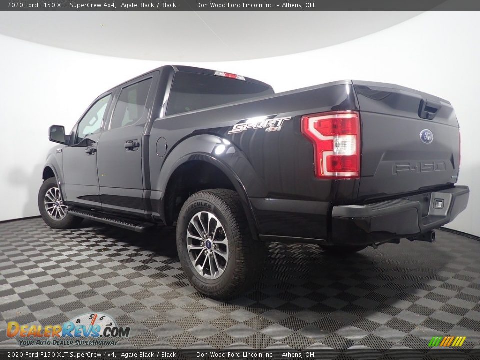2020 Ford F150 XLT SuperCrew 4x4 Agate Black / Black Photo #11