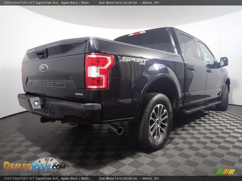 2020 Ford F150 XLT SuperCrew 4x4 Agate Black / Black Photo #15