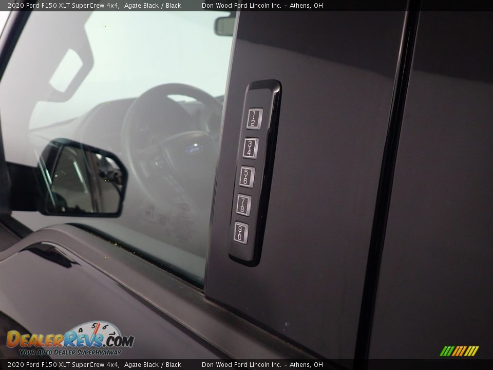 2020 Ford F150 XLT SuperCrew 4x4 Agate Black / Black Photo #17