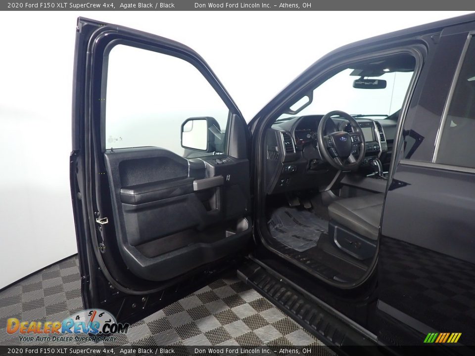 2020 Ford F150 XLT SuperCrew 4x4 Agate Black / Black Photo #18