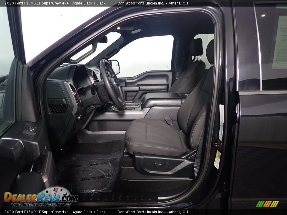 2020 Ford F150 XLT SuperCrew 4x4 Agate Black / Black Photo #20