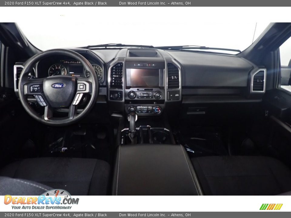 2020 Ford F150 XLT SuperCrew 4x4 Agate Black / Black Photo #22