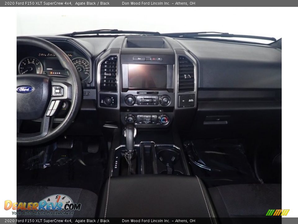 2020 Ford F150 XLT SuperCrew 4x4 Agate Black / Black Photo #23
