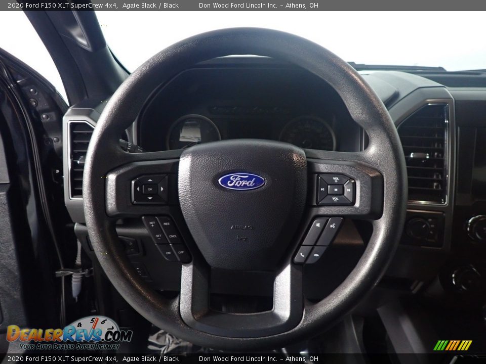 2020 Ford F150 XLT SuperCrew 4x4 Agate Black / Black Photo #25