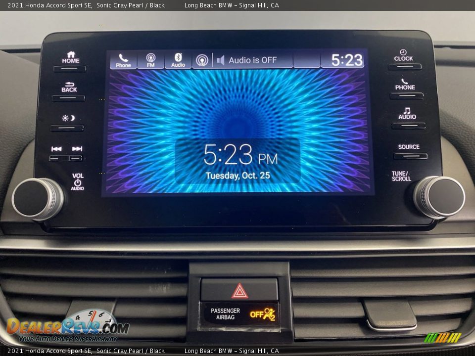 2021 Honda Accord Sport SE Sonic Gray Pearl / Black Photo #22