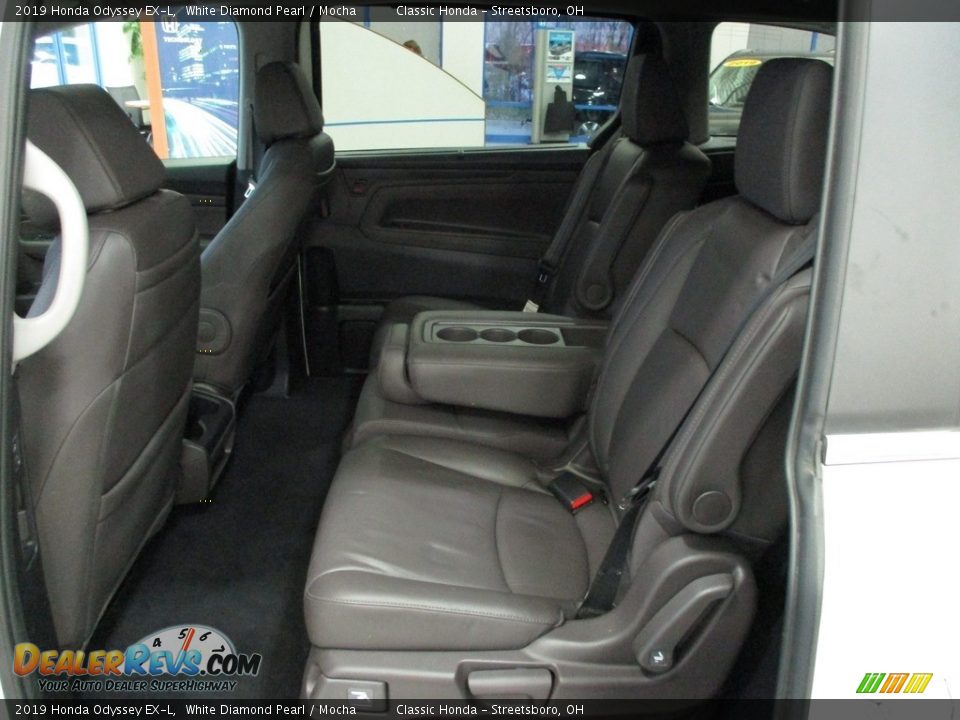 2019 Honda Odyssey EX-L White Diamond Pearl / Mocha Photo #25