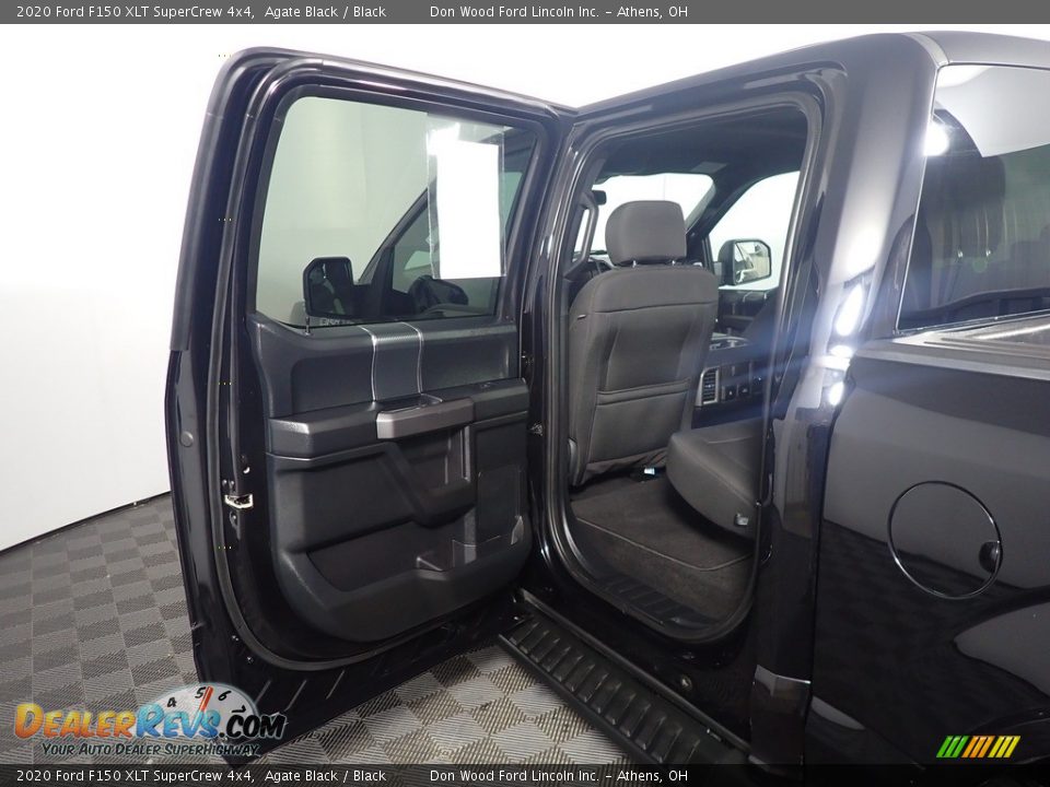 2020 Ford F150 XLT SuperCrew 4x4 Agate Black / Black Photo #32