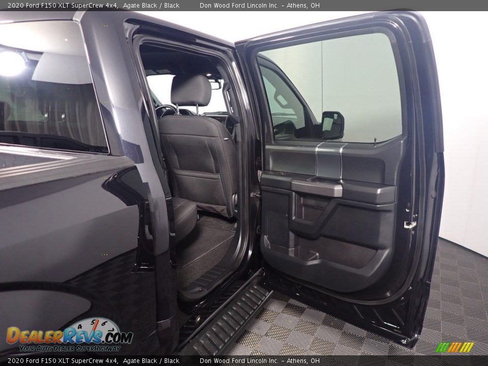 2020 Ford F150 XLT SuperCrew 4x4 Agate Black / Black Photo #34