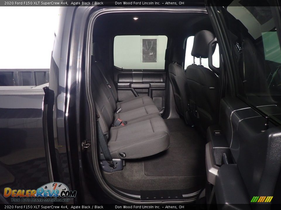 2020 Ford F150 XLT SuperCrew 4x4 Agate Black / Black Photo #35