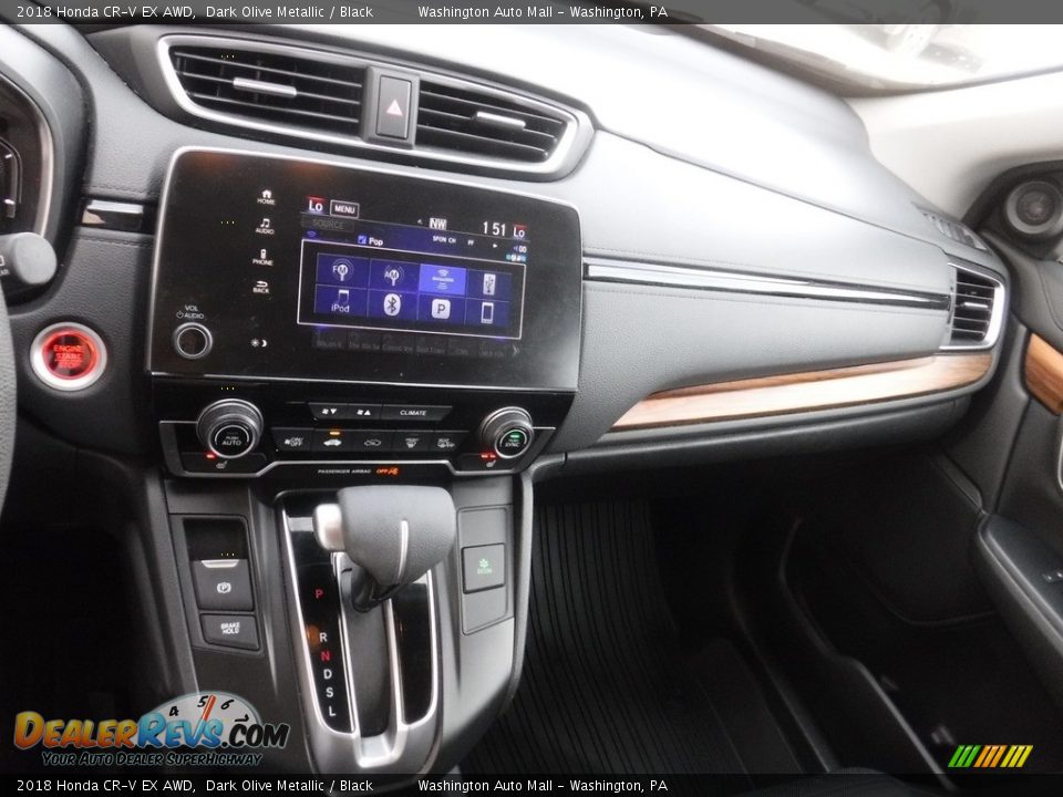 2018 Honda CR-V EX AWD Dark Olive Metallic / Black Photo #19