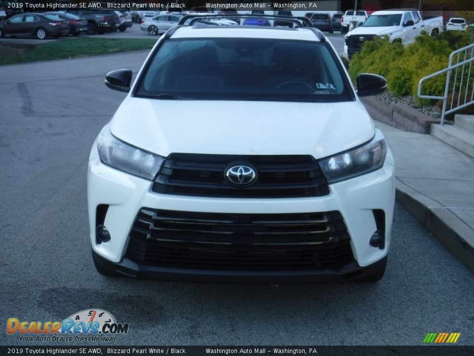 2019 Toyota Highlander SE AWD Blizzard Pearl White / Black Photo #11