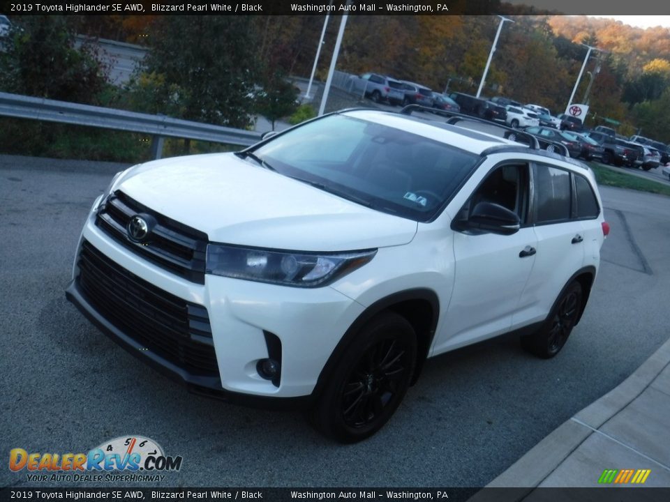 2019 Toyota Highlander SE AWD Blizzard Pearl White / Black Photo #12