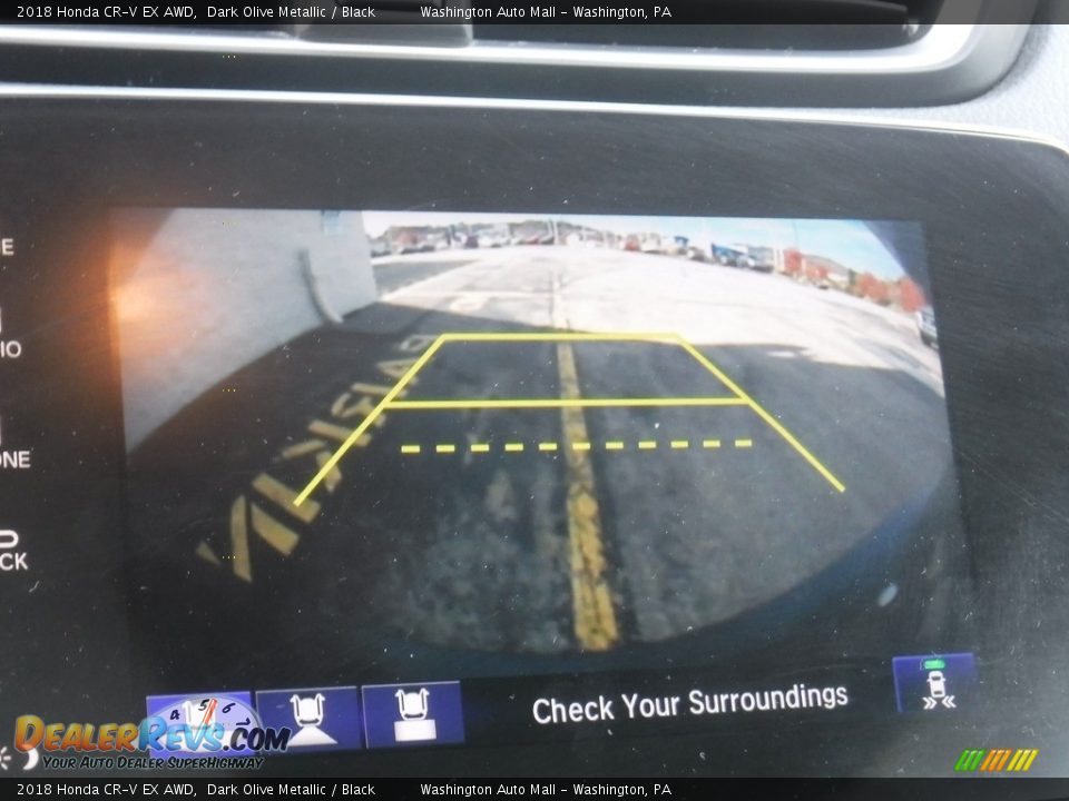 2018 Honda CR-V EX AWD Dark Olive Metallic / Black Photo #23