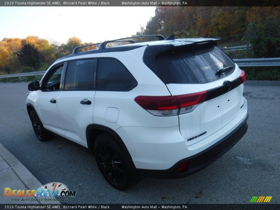 2019 Toyota Highlander SE AWD Blizzard Pearl White / Black Photo #14