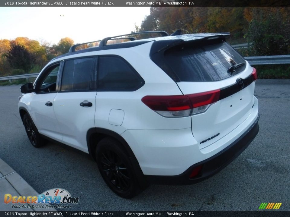 2019 Toyota Highlander SE AWD Blizzard Pearl White / Black Photo #16