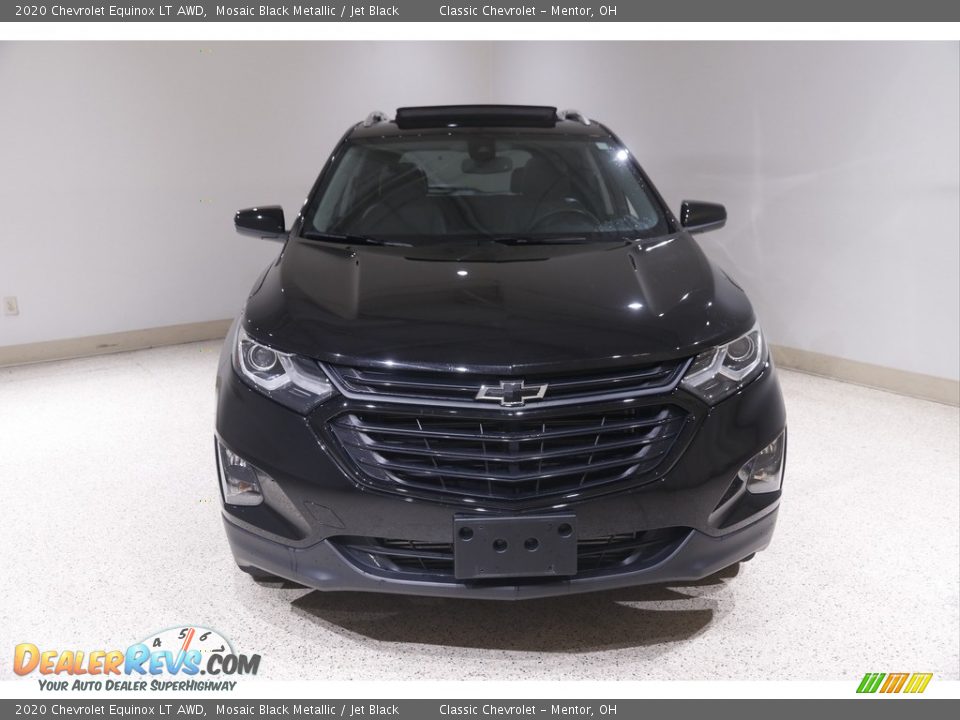 2020 Chevrolet Equinox LT AWD Mosaic Black Metallic / Jet Black Photo #2