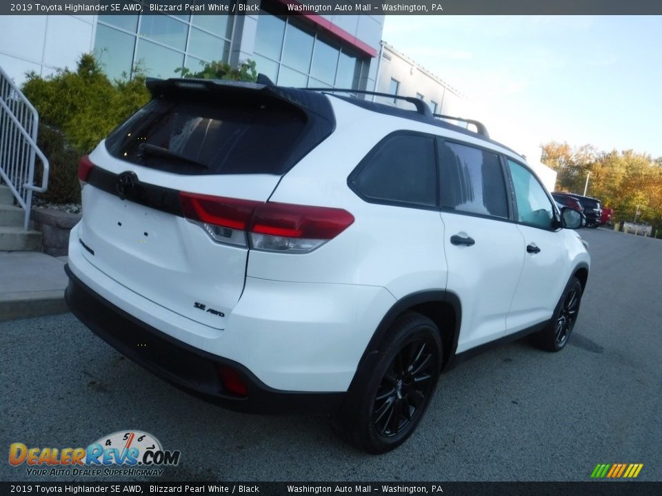 2019 Toyota Highlander SE AWD Blizzard Pearl White / Black Photo #18