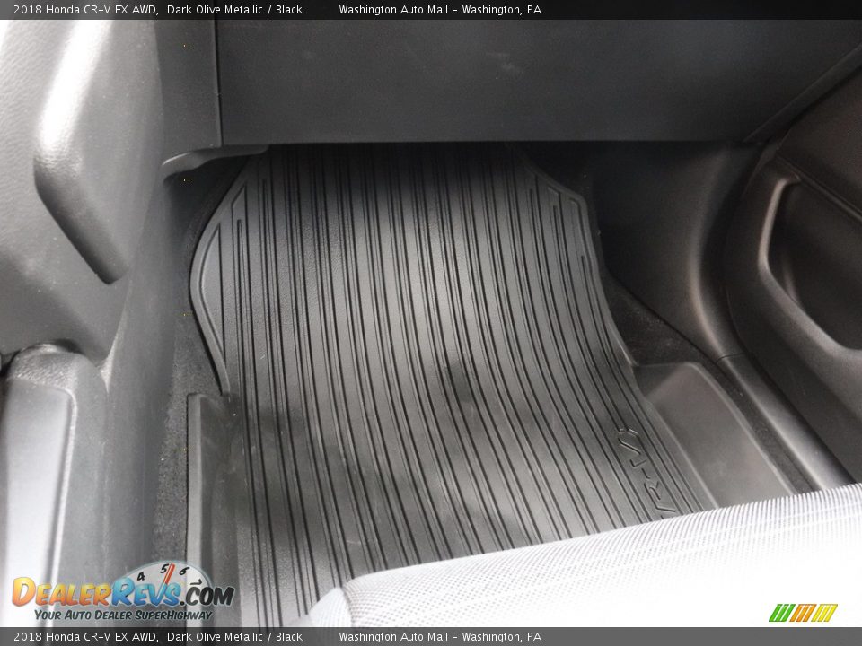 2018 Honda CR-V EX AWD Dark Olive Metallic / Black Photo #28