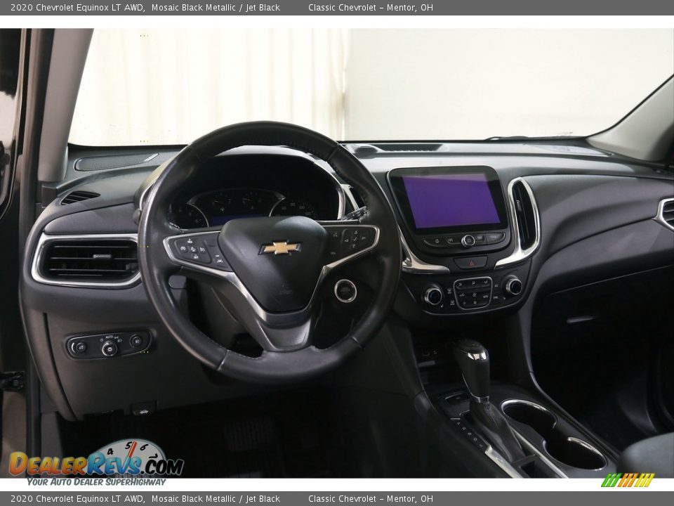 2020 Chevrolet Equinox LT AWD Mosaic Black Metallic / Jet Black Photo #6
