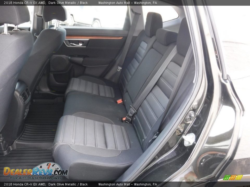 2018 Honda CR-V EX AWD Dark Olive Metallic / Black Photo #31