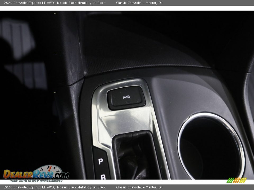 2020 Chevrolet Equinox LT AWD Mosaic Black Metallic / Jet Black Photo #15
