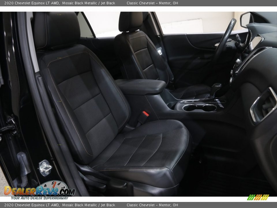 2020 Chevrolet Equinox LT AWD Mosaic Black Metallic / Jet Black Photo #16