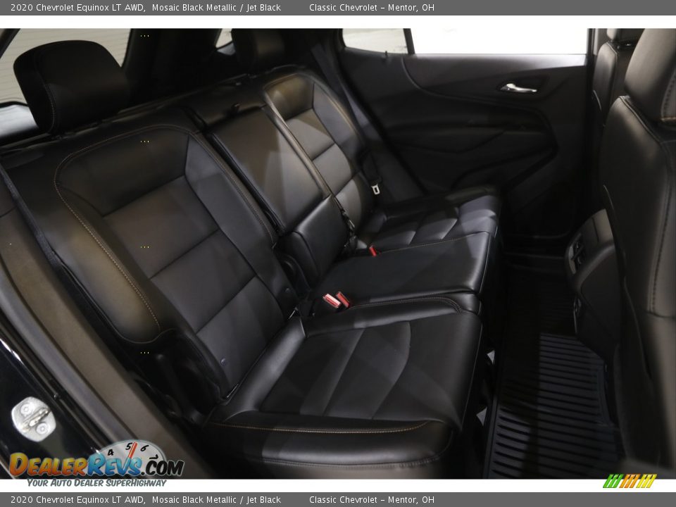 2020 Chevrolet Equinox LT AWD Mosaic Black Metallic / Jet Black Photo #17