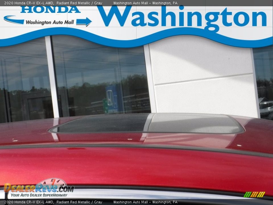 2020 Honda CR-V EX-L AWD Radiant Red Metallic / Gray Photo #4