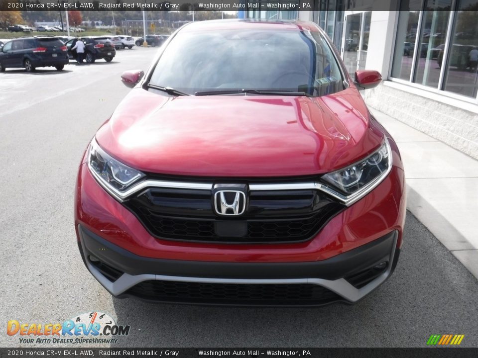 2020 Honda CR-V EX-L AWD Radiant Red Metallic / Gray Photo #5