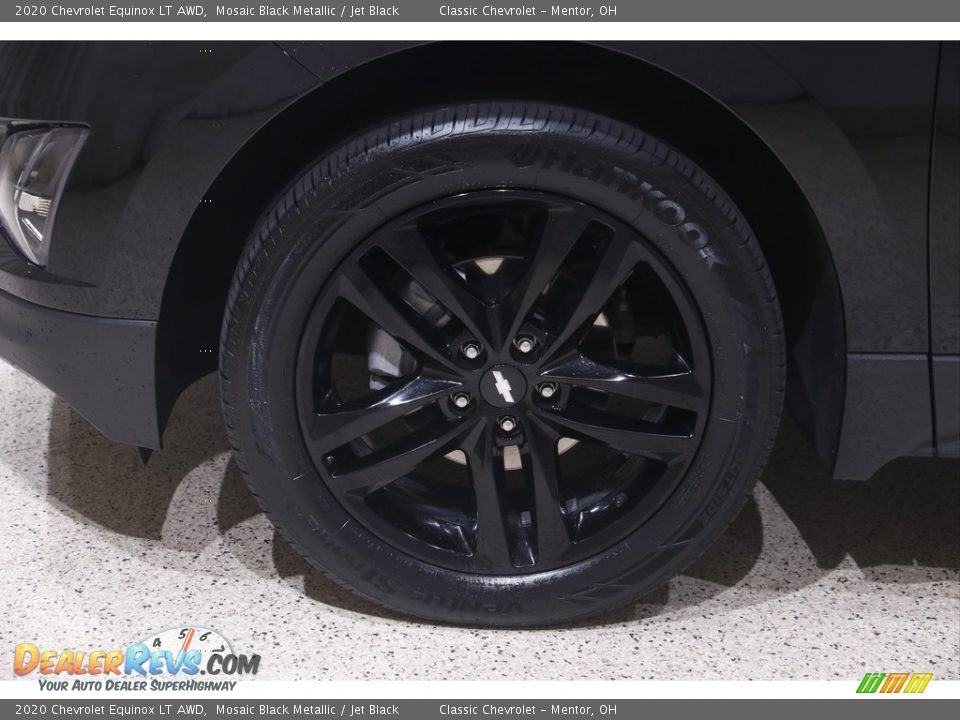2020 Chevrolet Equinox LT AWD Mosaic Black Metallic / Jet Black Photo #21