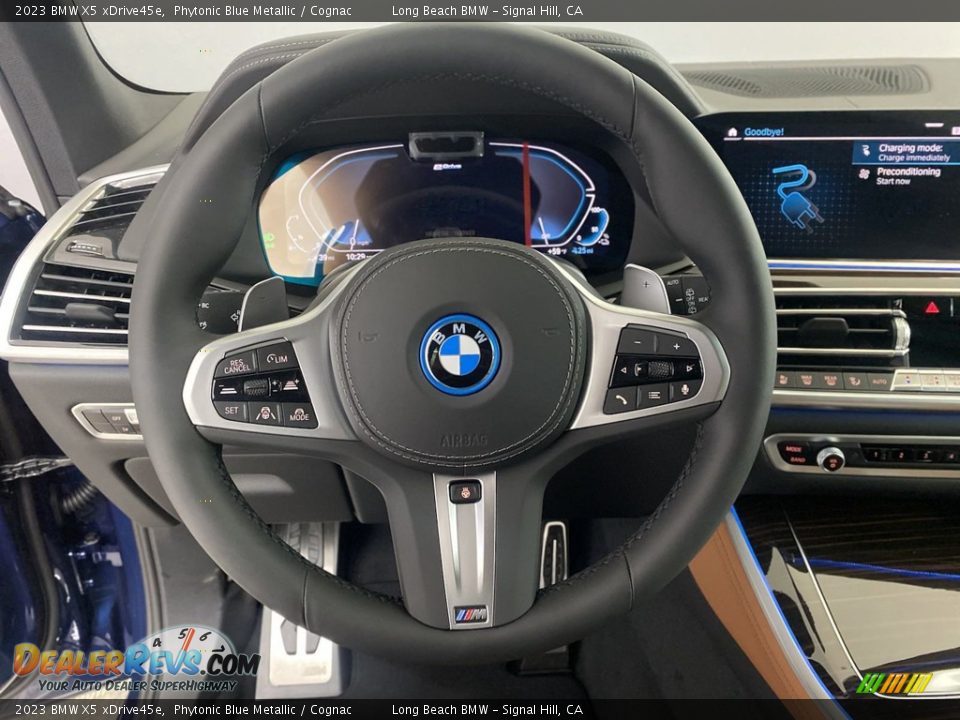 2023 BMW X5 xDrive45e Steering Wheel Photo #14
