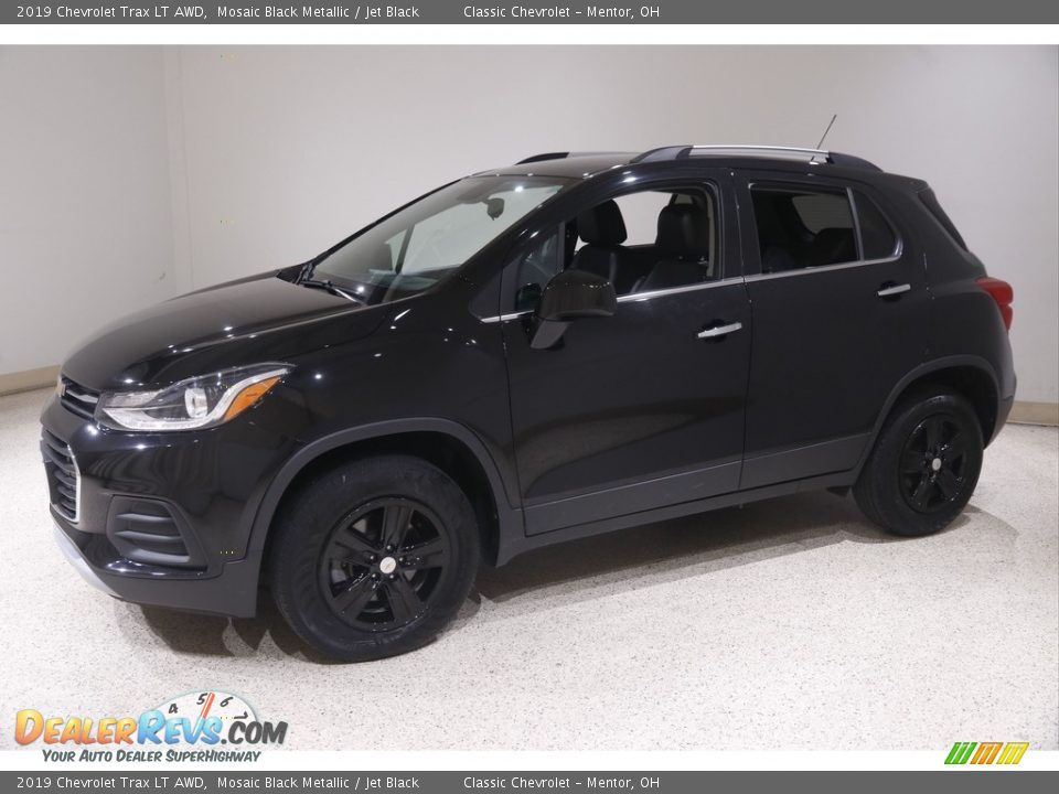 2019 Chevrolet Trax LT AWD Mosaic Black Metallic / Jet Black Photo #3