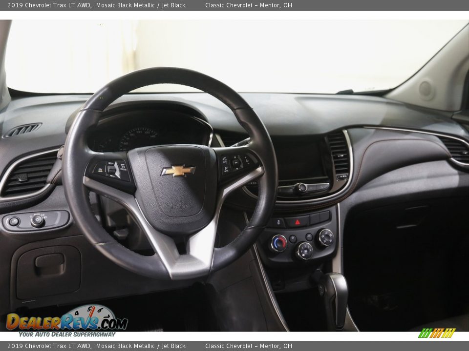 2019 Chevrolet Trax LT AWD Mosaic Black Metallic / Jet Black Photo #6